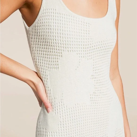 Z Supply White Crochet Tank Maxi Dress - Small - Picture 9 of 9